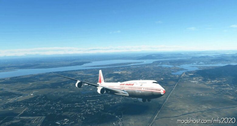 Asobo 747-8I AIR India OC [NO Mirroring] for Microsoft Flight Simulator 2020