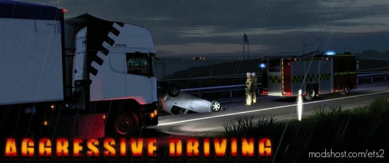 Aggressive Driving [1.41 – 1.42] for Euro Truck Simulator 2