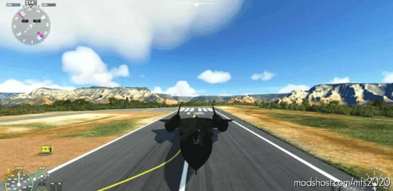 Lockheed SR-71 Blackbird for Microsoft Flight Simulator 2020