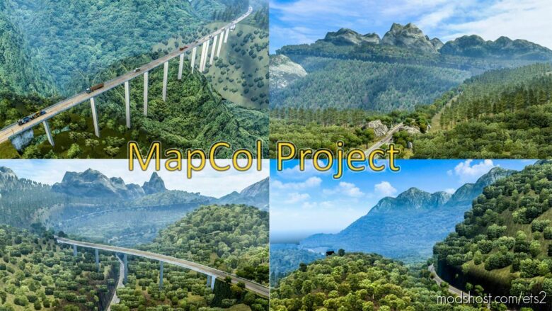 Proyecto MapCOL Project [1.41 – 1.42] for Euro Truck Simulator 2