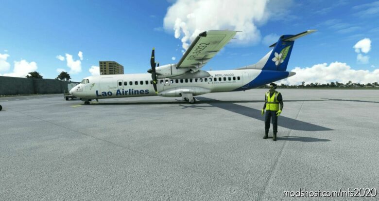LAO Airlines ATR 72-600 (FOR Community Version) for Microsoft Flight Simulator 2020