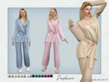 Daphne Pyjamas for The Sims 4