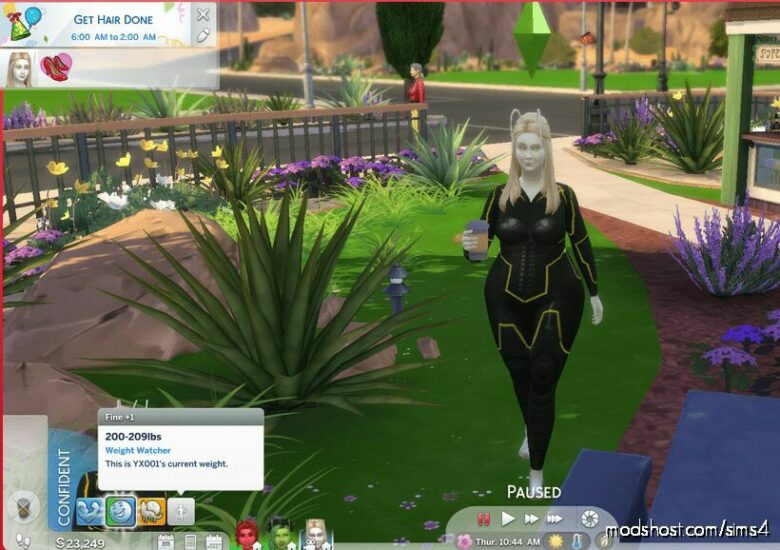 Weight Watcher Mod for The Sims 4