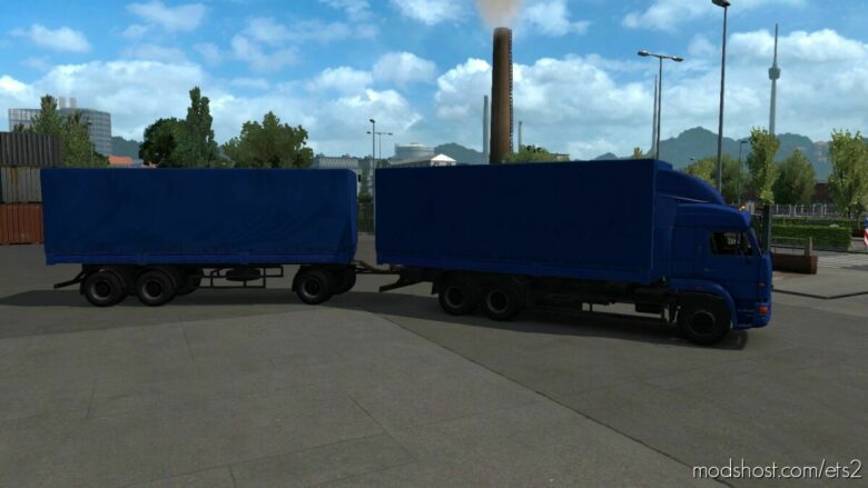 Kamaz 5460/6460/65201/65117/4326/65221/6350/43118 V7.4.2 for Euro Truck Simulator 2
