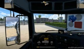 Compact Navigator And Mirrors (TOP Navigation) [1.42] for American Truck Simulator