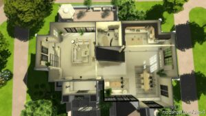 Sims 4 Mod: Modern Classic House – NO CC (Image #5)