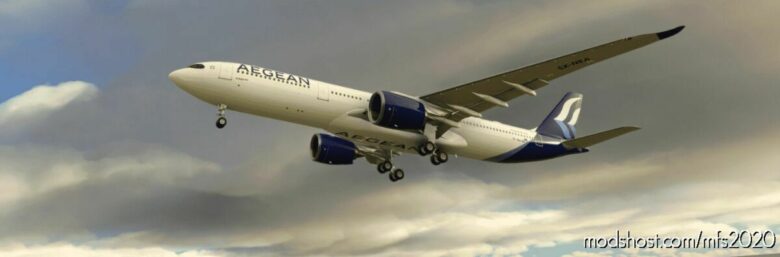 Aegean Airlines Sx-Nea 8K (Fictional) for Microsoft Flight Simulator 2020