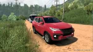 ETS2 Toyota Car Mod: Fortuner AN160 V1.1 1.41 - 1.42 (Image #3)