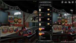 ETS2 Russia Interior Mod: Addon Russia V2.0 (Image #2)