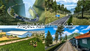 NEW Project Katashime V1.2 Map [1.41 – 1.42] for Euro Truck Simulator 2