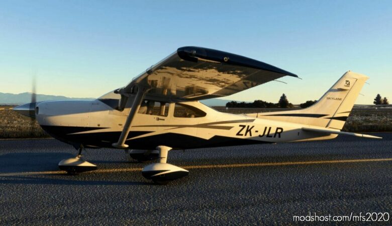 Carenado CT182T Skylane Zk-Jlr (Private, NEW Zealand) for Microsoft Flight Simulator 2020