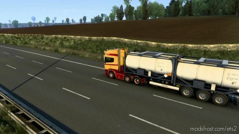 Scania V8 Open Pipe With FKM Garage Exhaust System V2.0 for Euro Truck Simulator 2