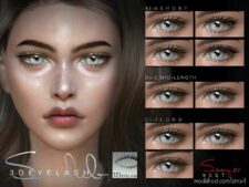 TS4 3D Eyelashes for The Sims 4