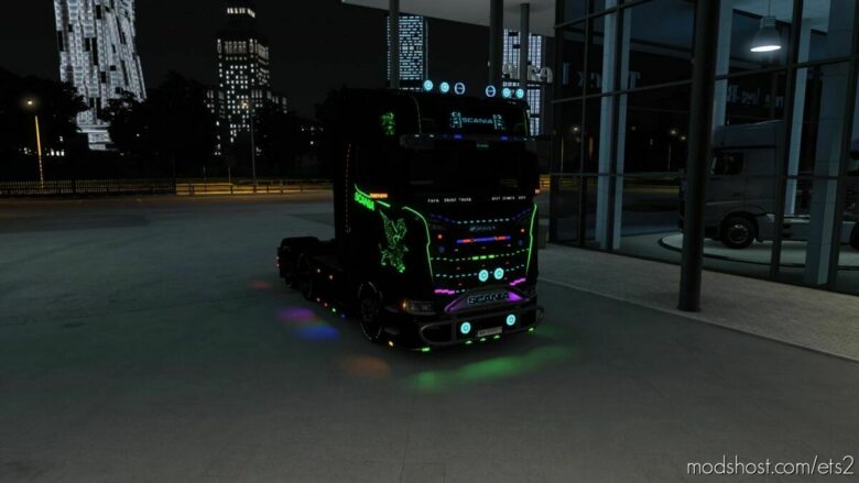 Scania Lightpack And More Lights Addon [1.42] for Euro Truck Simulator 2