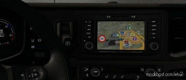GPS Background [1.42] for Euro Truck Simulator 2