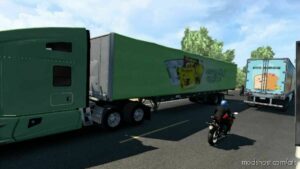 Myanmar Brands And World Brands Traffic V3 for American Truck Simulator