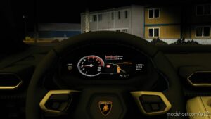 ETS2 Lamborghini Car Mod: Huracan LP580-2 2017 V1 1.42 (Image #7)