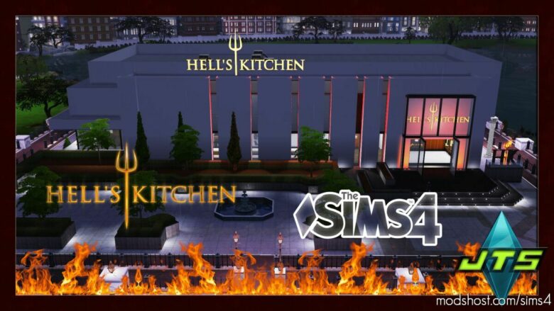 Hell’s Kitchen Caesars Palace LAS Vegas for The Sims 4