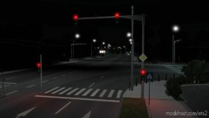 ETS2 Mod: Street Lamps – Without FOG (Image #2)