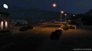 ETS2 Mod: Street Lamps – Without FOG (Image #5)