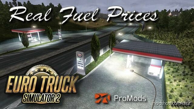 Real Fuel Prices 20.10.2021 [1.42] for Euro Truck Simulator 2