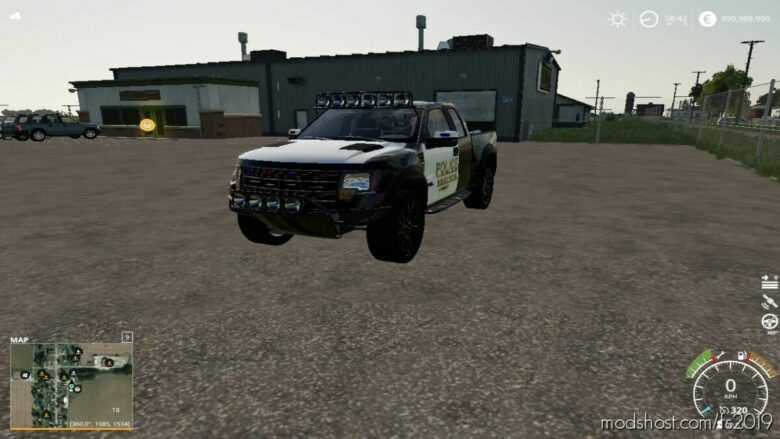 2012 Ford Raptor Police for Farming Simulator 19
