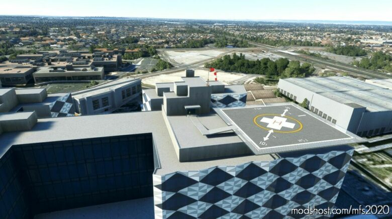 Fiona Stanley Hospital & Helipad – Perth, Western Australia for Microsoft Flight Simulator 2020