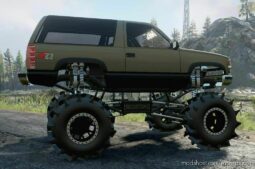 SnowRunner Chevy Car Mod: Tahoe Mega Truck V2.0.0 (Image #3)