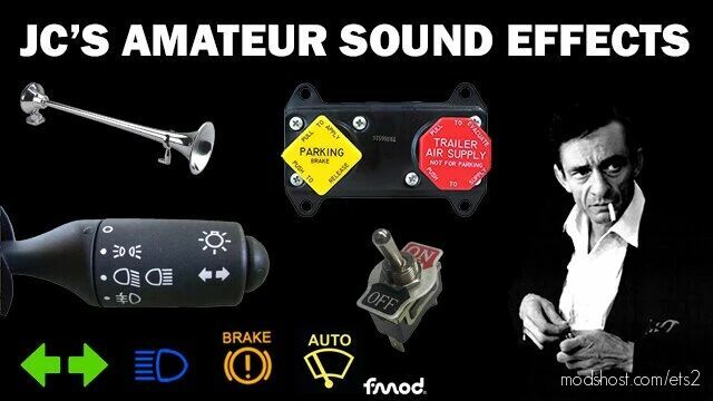 JC Amateur Sound Effects Pack V1.1 for Euro Truck Simulator 2