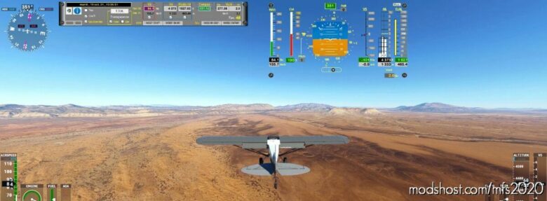 Minipanel for Microsoft Flight Simulator 2020