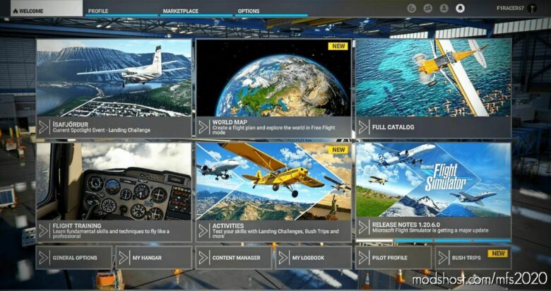 Modern UI V2.0 for Microsoft Flight Simulator 2020