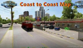 ATS Mod: Coast To Coast Map V2.12.3 1.42 (Image #2)