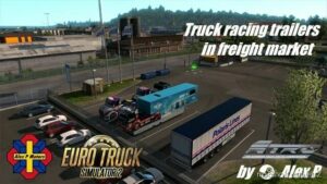 Etrc Truck Racing Trailers In Freight Market [1.42] for Euro Truck Simulator 2