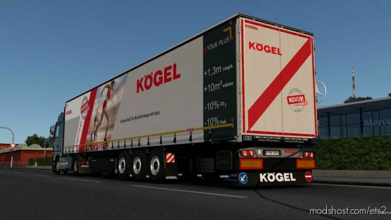Kögel Cargo Trailer [1.42] for Euro Truck Simulator 2
