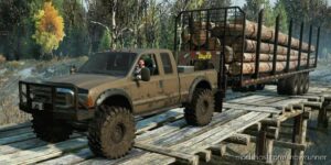 SnowRunner Ford Car Mod: 99 Ford F-350 V1.0.2 (Image #3)