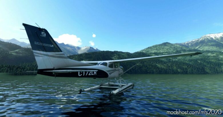 Cessna 172LR (Long Range) – External Fuel Tanks Inside The Floats! for Microsoft Flight Simulator 2020