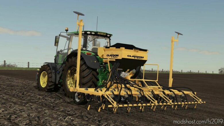 Claydon Hybrid Drill V1.1 for Farming Simulator 19