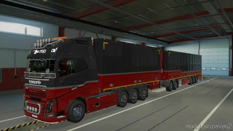 Volvo FH16 2012 Mega Mod By Rpie Ver.1.42.1.0S for Euro Truck Simulator 2