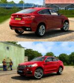 ETS2 BMW Car Mod: X6 M F16 V2.2 1.42 (Image #2)