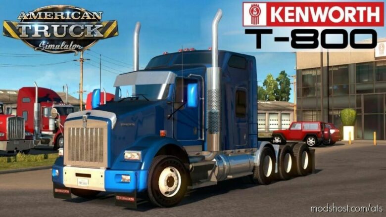 Kenworth T800 By Angel ATS [1.42] for American Truck Simulator