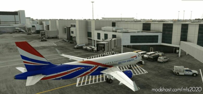 British Airways A320 NEO NEW Livery for Microsoft Flight Simulator 2020