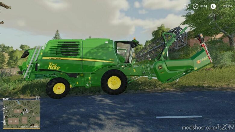 John Deere T670I Tecko for Farming Simulator 19