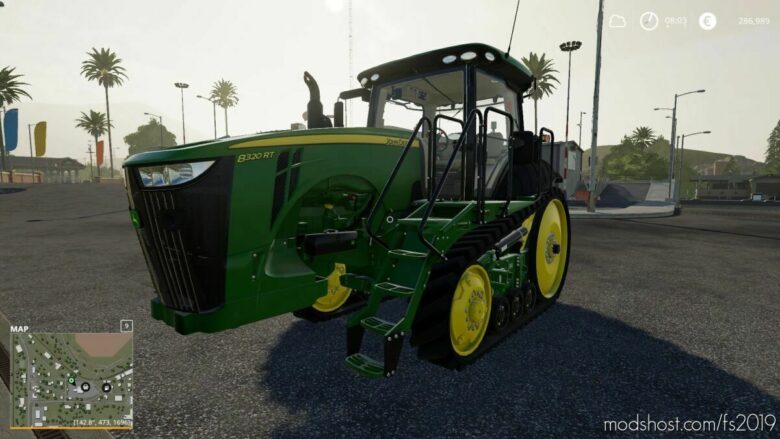 2018 John Deere 8RT 3D for Farming Simulator 19