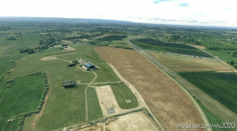 Egsw35 Middlezoy Aerodrome, Bridgewater, Somerset for Microsoft Flight Simulator 2020