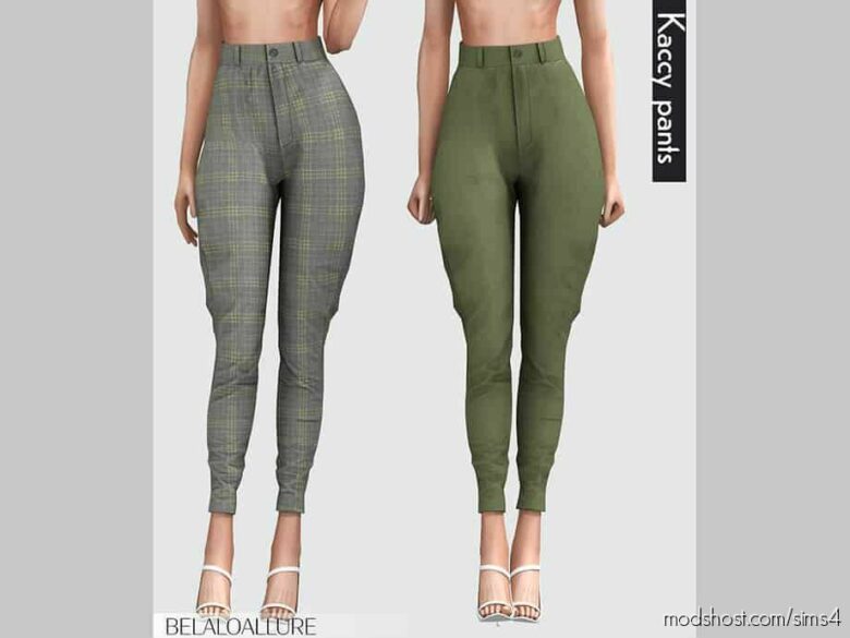 Sims 4 Clothes Mod: Kaccy Pants (Featured)