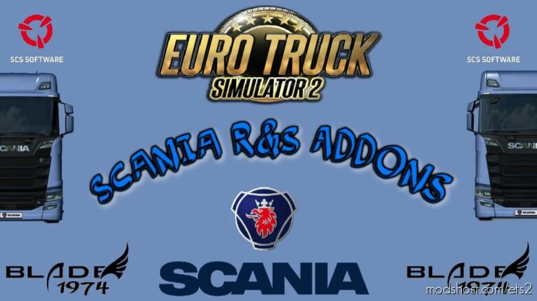 Scania R-S Addons V5.8 [1.41 – 1.42] for Euro Truck Simulator 2