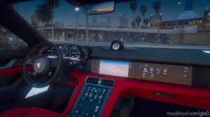 GTA 5 Porsche Vehicle Mod: Taycan Turbo S 2020 (Image #4)