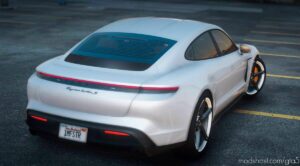 GTA 5 Porsche Vehicle Mod: Taycan Turbo S 2020 (Image #5)