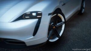 GTA 5 Porsche Vehicle Mod: Taycan Turbo S 2020 (Image #6)