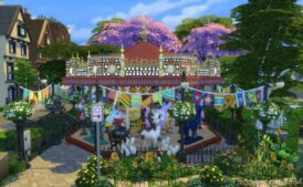 Sims 4 House Mod: Carousel Park – NO CC (Image #3)